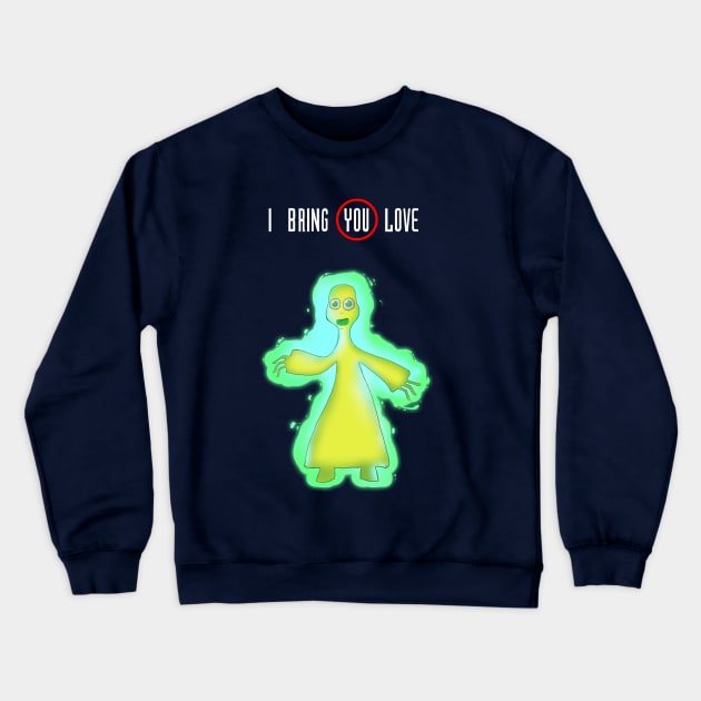 I Bring You Love Crewneck Sweatshirt by thecalgee